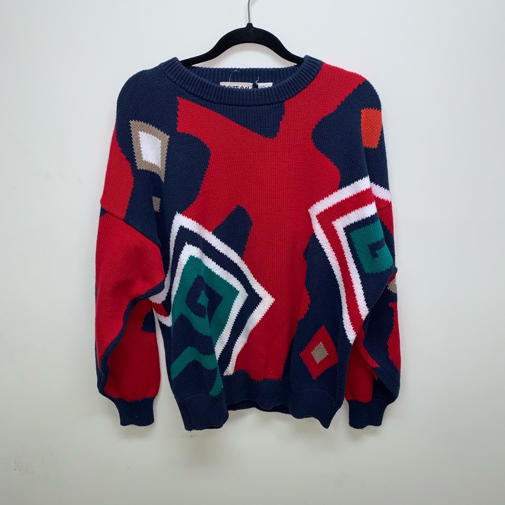 Cotton Traders multicolored sweater